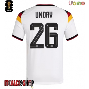 Germania Deniz Undav #26 Prima Maglia Mondiali 2026 Manica Corta